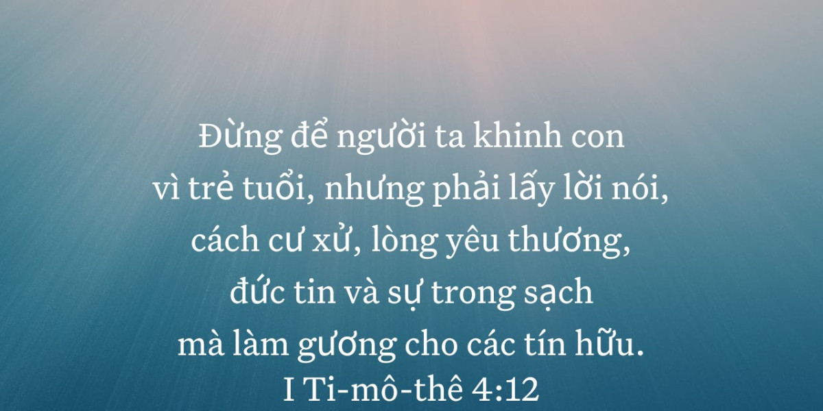 I Ti-mô-thê 4:12